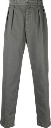 Straight-Leg Tailored Trousers-BL