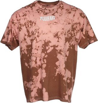 Trip Dyed T-Shirt (Brown) Men's T Shirt