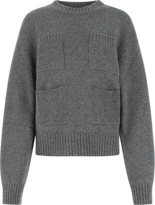 Crewneck Knitted Jumper-CE