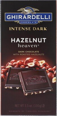 Ghirardelli Nature's Ghirardelli Chocolate Intense Dark Hazelnut Heaven Bars - Case of 12 - 3.5 Oz