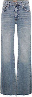 Bootcut Tailorless mid-rise jeans