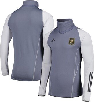 Men's Gray Lafc Warm Raglan Cold.rdy Top