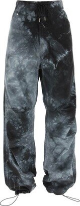 DARKPARK Daisy Tie-Dyed Wide Leg Drawstring Trousers