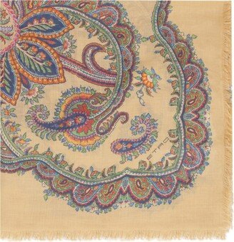 Paisley Printed Shawl-AA