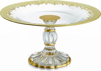 Vetro Gold Petite Cake Stand