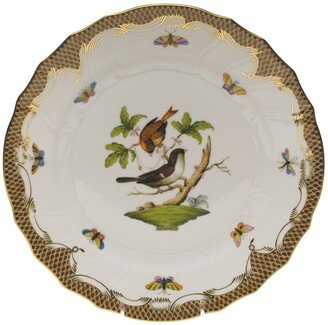 Rothschild Bird Brown Motif 04 Dinner Plate