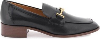 Logo-Plaque Slip-On Loafers-AF