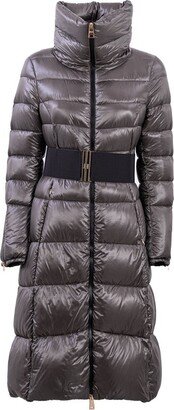 Zip-Up Puffer Coat