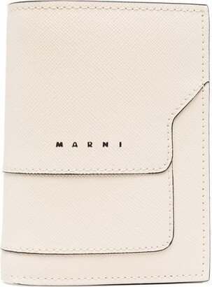 Logo-Print Leather Cardholder-AI