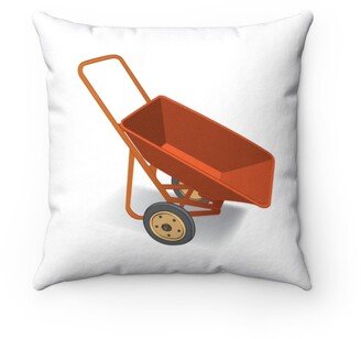 Wheel Barrow Pillow - Throw Custom Cover Gift Idea Room Decor