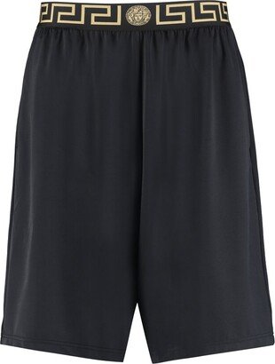 La Greca Waistband Bermuda Shorts