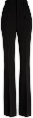 Button Detailed Straight Leg Trousers-AF