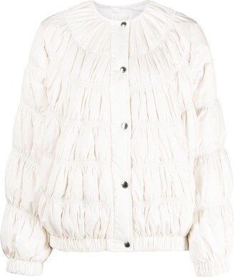 Textured Puffer Jacket