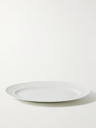 Double Rouche 36cm Porcelain Serving Tray