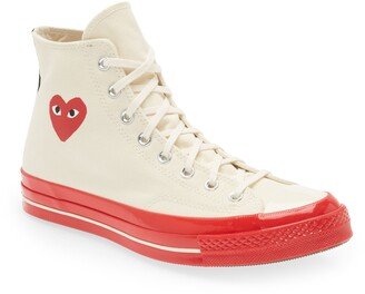 x Converse Chuck Taylor® Hidden Heart Red Sole High Top Sneaker