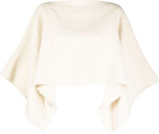 Knitted Alpaca Wool Crop Top