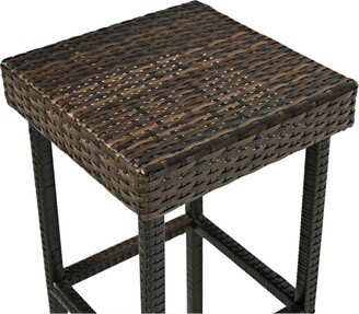 Palm Harbor Outdoor Wicker Counter Height Stool (Set Of 2)