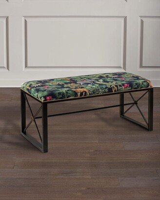 Medallion Double Safari Bench