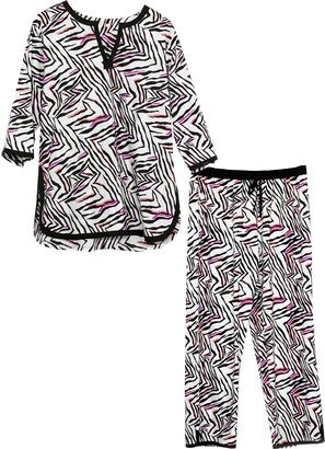 Inara Indian Cotton Savannah Print Pyjama Set