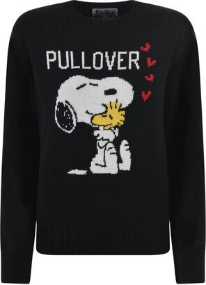 Snoopy Crewneck Long-Sleeved Jumper