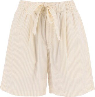 Organic Poplin Pajama Shorts-AA