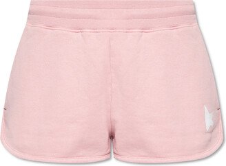 Shorts With Logo - Pink-AC