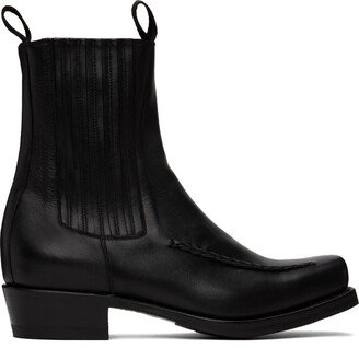 Black Agulla Chelsea Boots