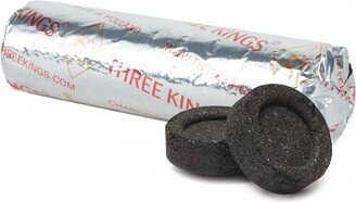 Three Kings Charcoal 33mm | Roll Of 10 Tablets