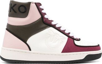 Baltimore colour-block high-top sneakers