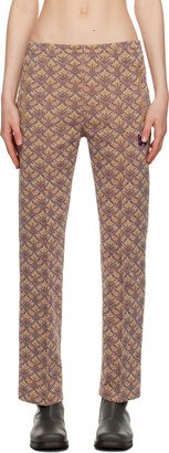 Multicolor Graphic Track Pants