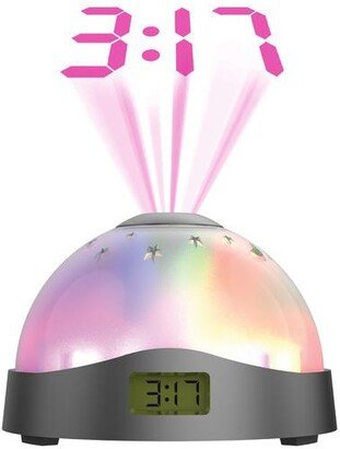 Aura Led Compact Projection Nightlight Clock