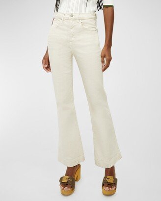 Carson High-Rise Ankle Flare Jeans