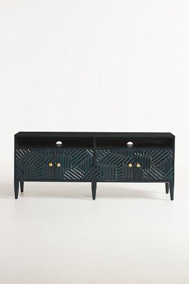 Handcarved Paje Media Console