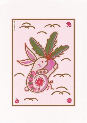 Niconico Rabbit Of The Year Copper Print