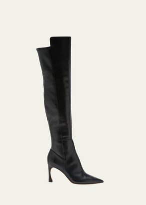 Myraotk Leather Over-The-Knee Boots