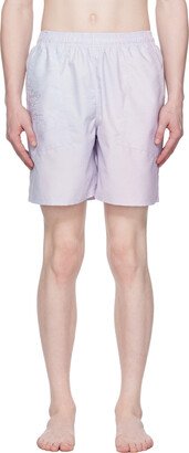 Objects IV Life Purple Printed Swim Shorts