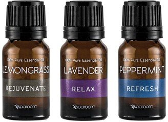 Aromatherapy 3-Pk. Pure Essential Oil