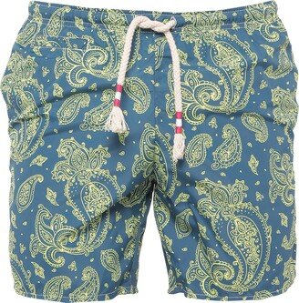 Swim Trunks Slate Blue-AA