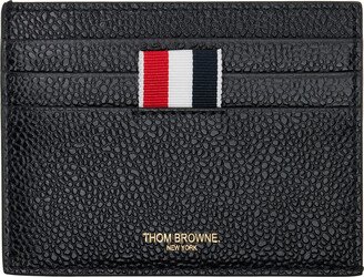 Black Pebbled Card Holder