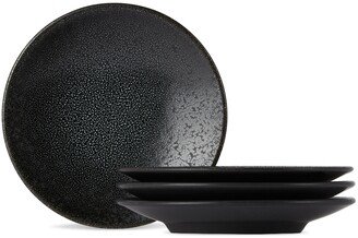 Jars Céramistes Black Tourron Dessert Plate Set