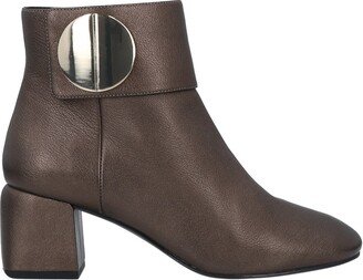 WHAT FOR Ankle Boots Bronze