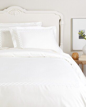 Rope Embroidery 600 Thread Count Duvet Set