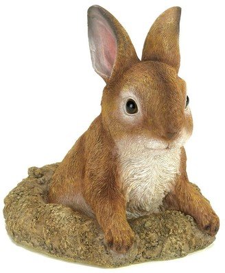 Beautiful Curious Bunny Garden Decor