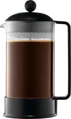 Brazil 8 Cup / 34oz French Press Coffee Maker - Black