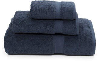 Sinemis Terry 3-Piece Towel Set - Navy