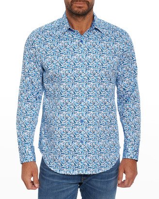 Men's Bermuda Triangle Stretch Cotton Sport Shirt