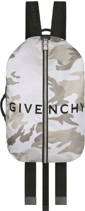 Camouflage Printed G-Zip Backpack