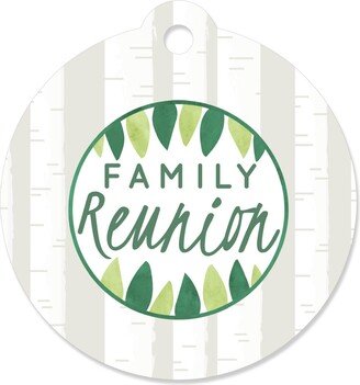 Big Dot Of Happiness Family Tree Reunion - Family Gathering Party Favor Gift Tags (Set of 20)