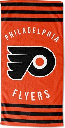 The Northwest Group, LLC NHL 720 Flyers Stripes Beach Towel - 30x60