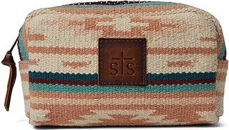 STS Ranchwear Palomino Cosmetic Case (Multi/Light Pink Serape) Bags